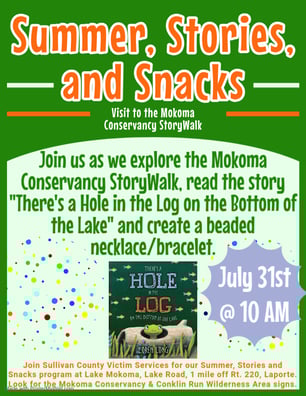 Storywalk flier